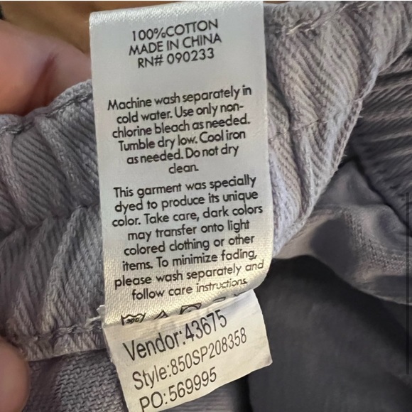 PacSun high rise lilac purple cargo pants M - Picture 8 of 9